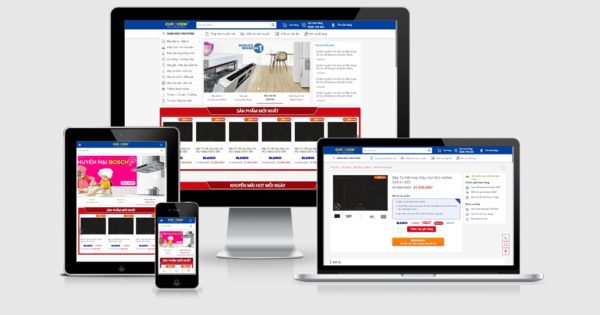 Theme wordpress bán thiết bị bếp mẫu số 3