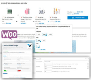 Woocommerce Plugin Combo Offer với tính năng bán kèm và quà tặng