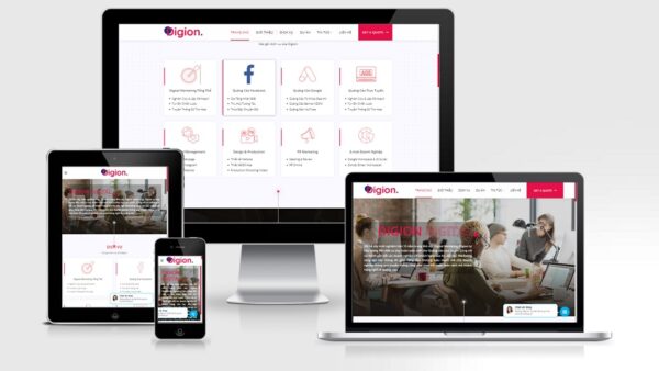Theme Wordpress công ty Agency Digital, marketing online - DigiOn