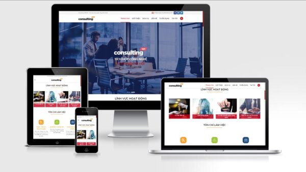 Theme Wordpress công ty tư vấn giải pháp, tích hợp công nghệ