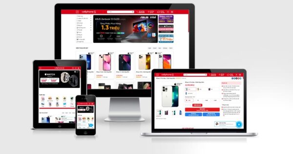 Theme Wordpress bán điện thoại mẫu số 4 - CellphoneS