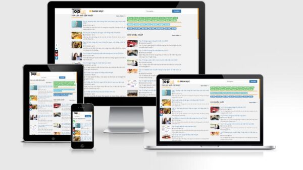 Theme Wordpress giống TopList.vn - MuaTheme.com