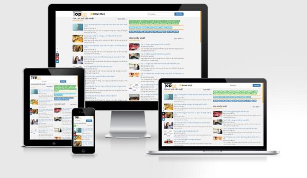 Theme Wordpress giống TopList.vn - MuaTheme.com