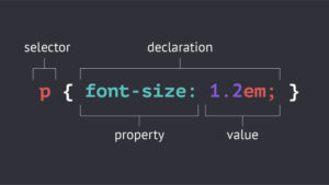 Tổng hợp các bộ chọn selectors trong lập trình CSS