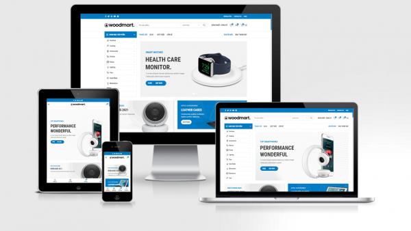 Theme Wordpress Elementor điện máy, điện tử mẫu số 1