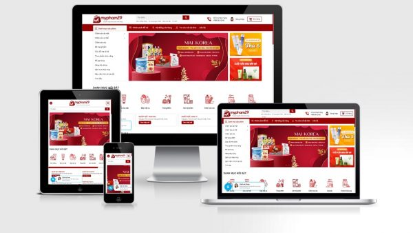 Theme Wordpress mỹ phẩm đẹp mẫu số 29 - Mua Theme