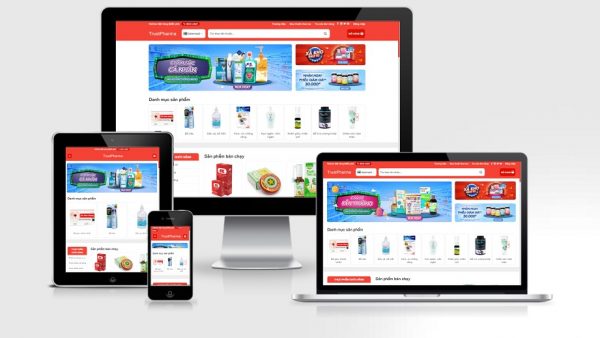 Theme Wordpress dược phẩm , nhà thuốc mẫu số 8