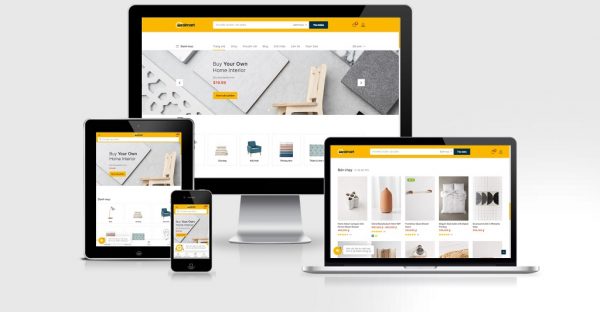 Theme Wordpress Elementor nội thất mẫu số 1