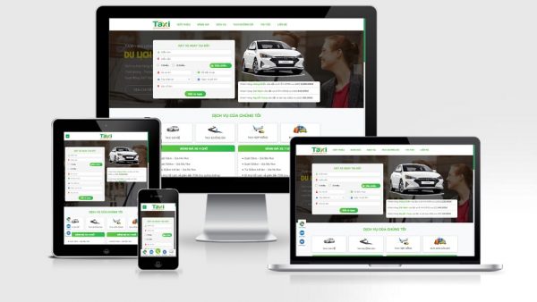 Theme Wordpress dịch vụ cho thuê xe taxi
