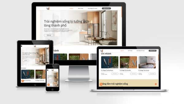 Theme Wordpress bất động sản mẫu MT Village