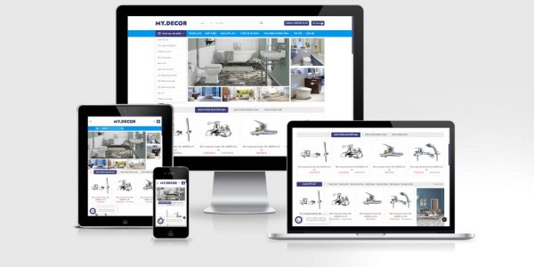Theme Wordpress bán phụ kiện phòng tắm, vệ sinh mẫu số 2