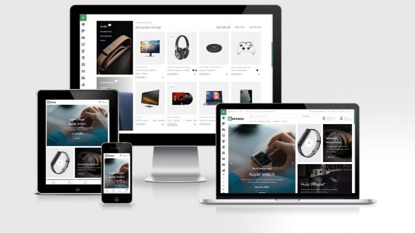 Theme Wordpress Elementor điện máy mẫu số 3