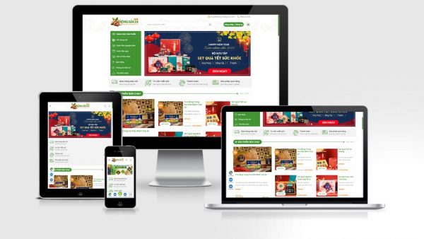 Theme wordpress bán nông sản , đặc sản, quà tặng NongSan24h