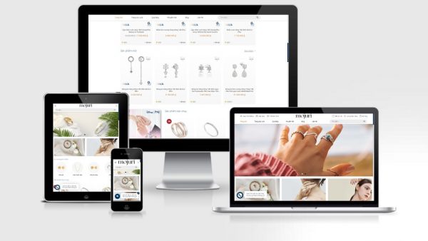 Theme Wordpress trang sức, nữ trang mẫu số 6