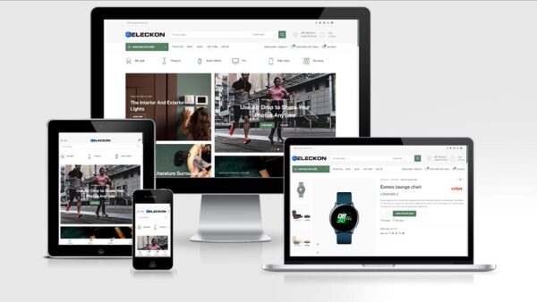 Theme Wordpress Elementor thương mại điện tử mẫu số 5
