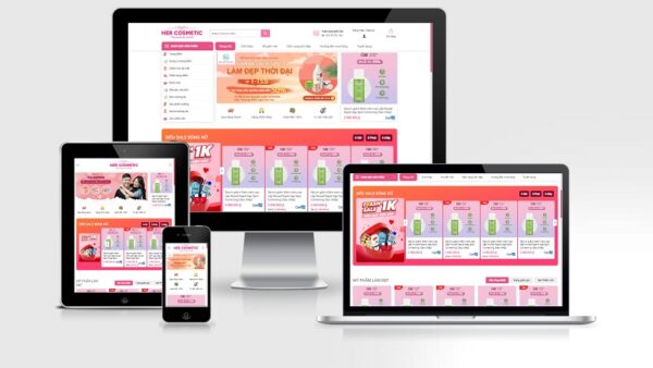 Theme Wordpress mỹ phẩm mẫu số 31 - MuaTheme.com