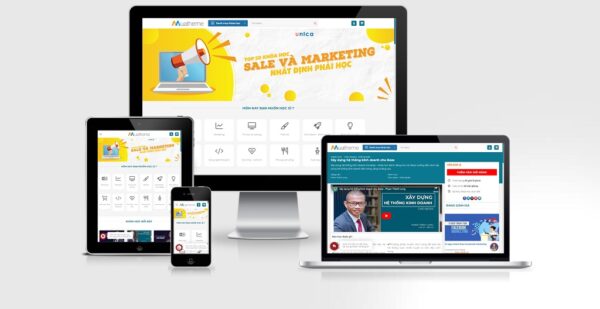 Theme Wordpress khóa học online cao cấp