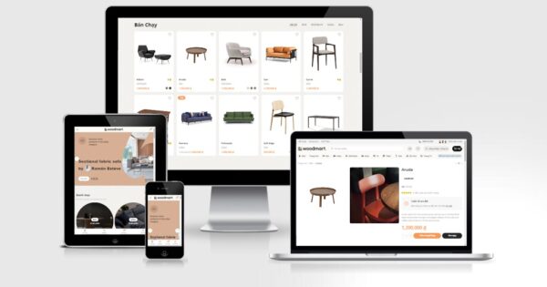 Theme Wordpress Elementor nội thất mẫu số 5