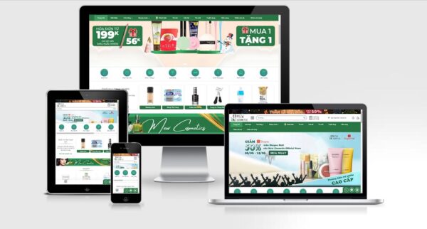 Theme Wordpress mỹ phẩm mẫu số 33