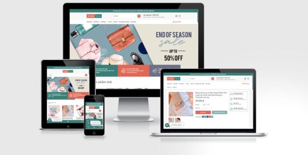 Theme Wordpress thời trang mẫu số 32