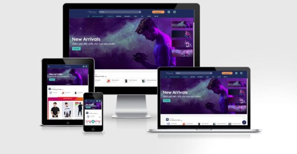 Theme Wordpress thời trang mẫu số 33