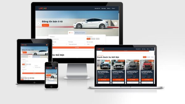 Theme Wordpress bán ô tô mẫu số 2 - FlatsomeVN