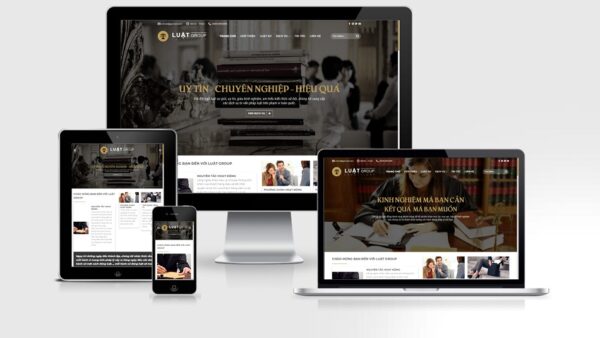 Theme Wordpress công ty tư vấn luật - luật sư mẫu số 1