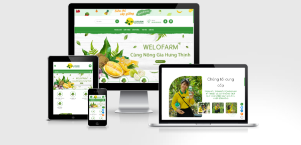 Theme Wordpress nông sản - nông trại - hạt giống - phân bón