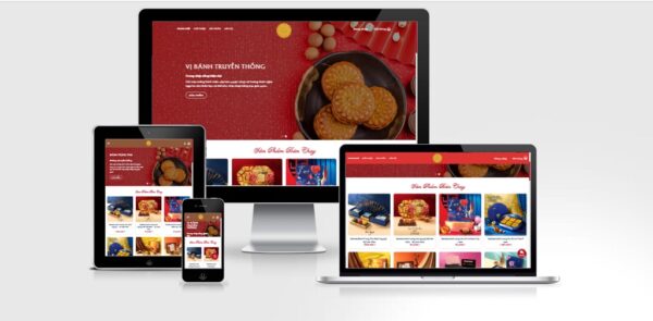 Theme Wordpress bán bánh trung thu mẫu số 1