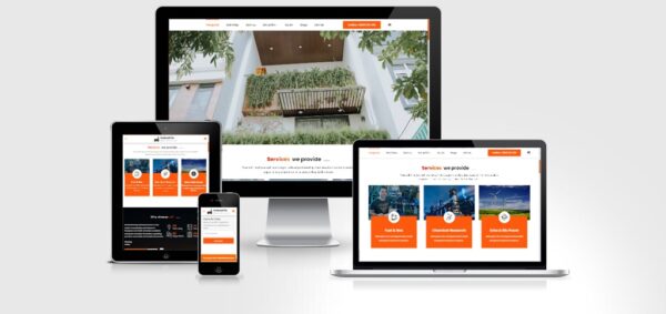 Theme Wordpress kiến trúc - Xây dựng mẫu số 12