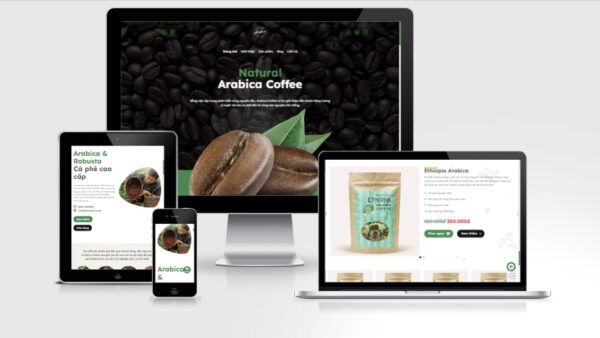 Theme wordpress bán cà phê, thức ăn nhanh số 5