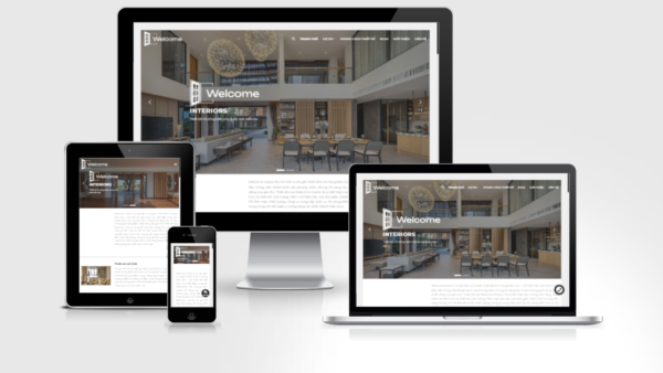 Giao diện web Theme Wordpress nội thất mẫu số 29