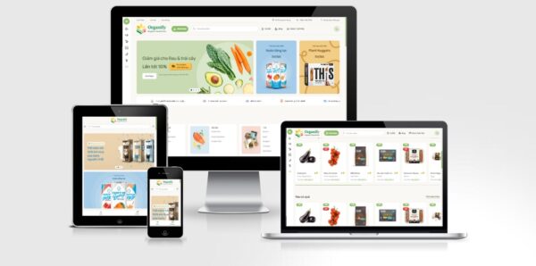 Theme Wordpress Elementor thực phẩm mẫu số 3