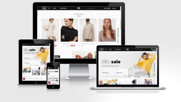 Theme Wordpress Elementor thời trang mẫu số 4