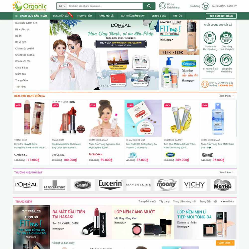 Theme wordpress mỹ phẩm miễn phí Theme wordpress mỹ phẩm miễn phí