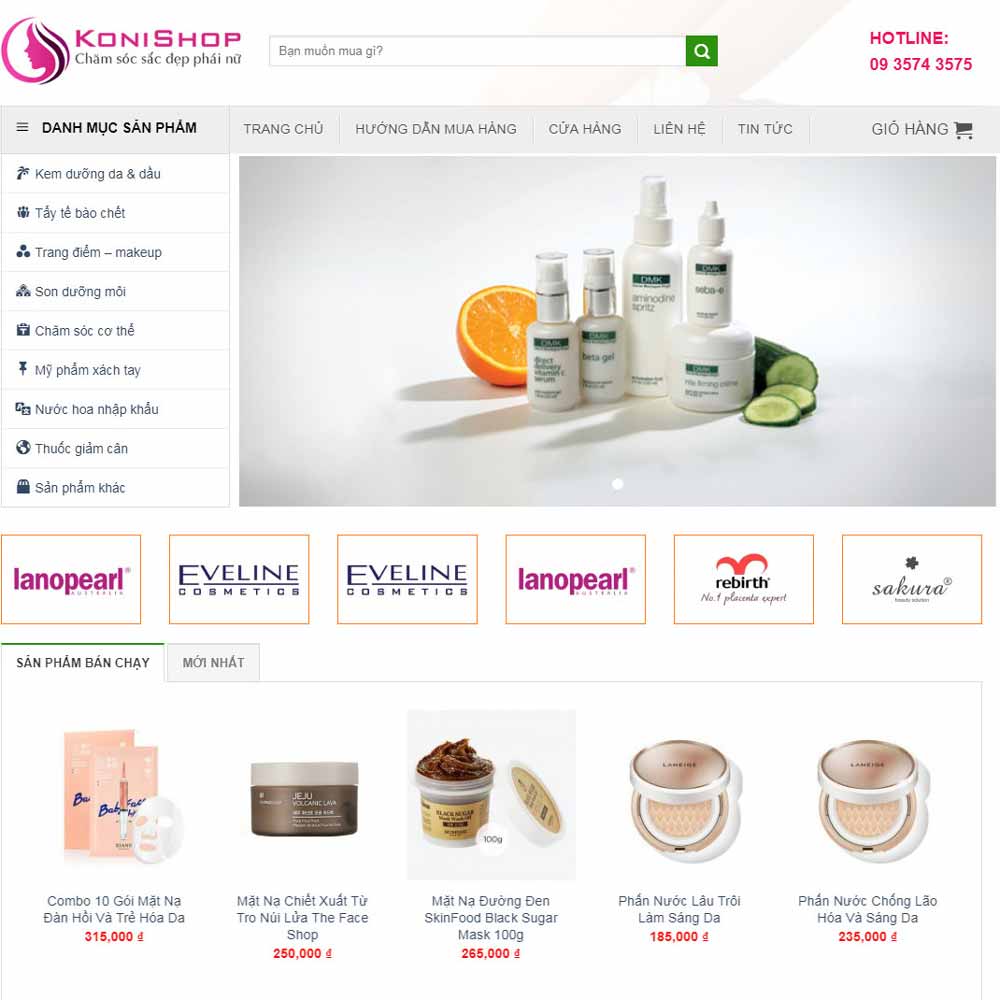 Theme wordpress mỹ phẩm miễn phí Theme wordpress mỹ phẩm miễn phí