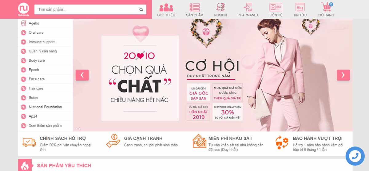 Theme wordpress mỹ phẩm miễn phí Theme wordpress mỹ phẩm miễn phí
