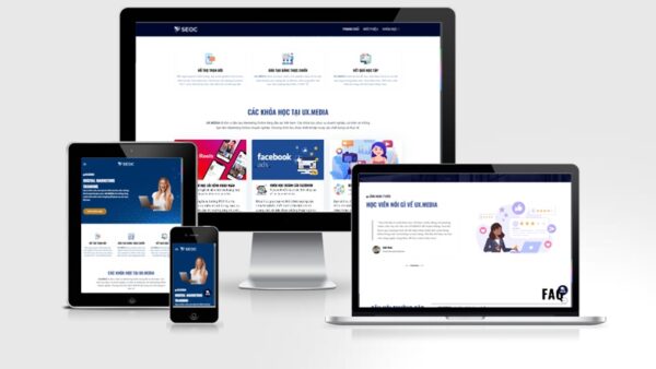 Theme Wordpress đào tạo marketing, quảng cáo online số 2