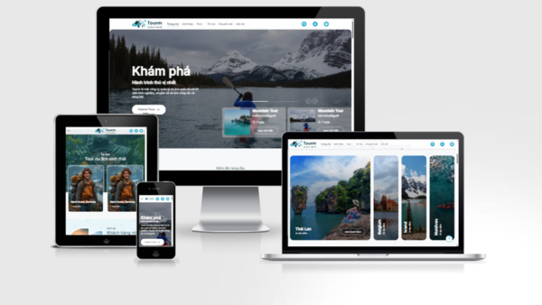 Theme Wordpress tour du lịch mẫu số 10