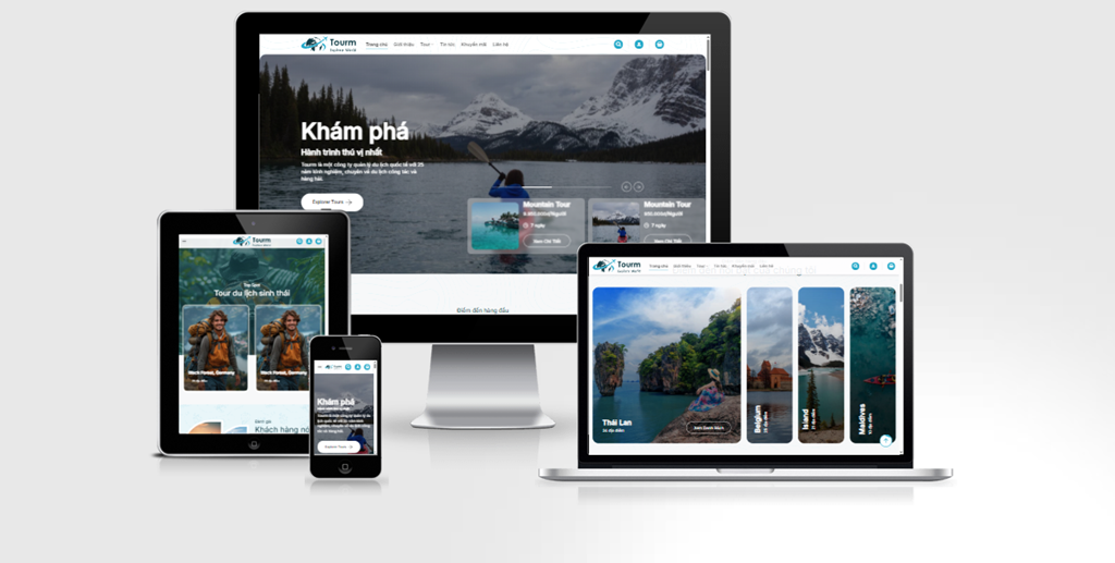 Theme Wordpress tour du lịch mẫu số 10