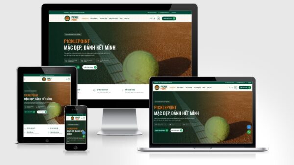 Theme wordpress thời trang số 35 – Pickle Ball